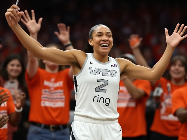 A'ja Wilson's tearful hug with NBA star Bam Adebayo caps Aces title